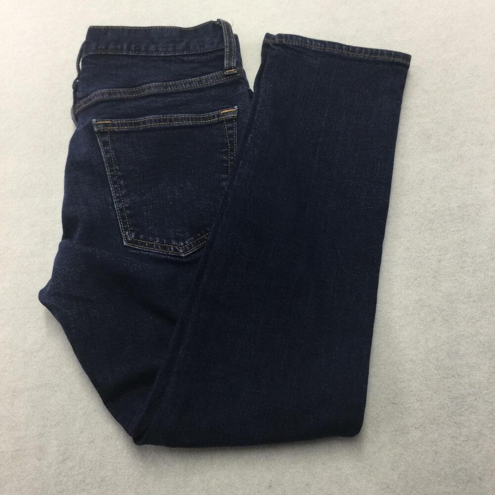 Old Navy Stretch Slim Jeans Mens 30x30 Blue Rinse Wash Straight Stretch Denim